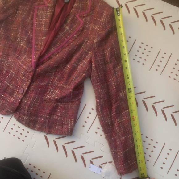 *LAST CHANCE* {Jones Wear} NWT tweed blazer - Picture 16 of 16